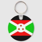 Burundi Flag Sleutelhanger (Voorkant)