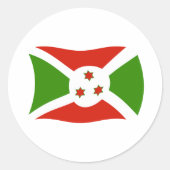 Burundi Flag Sticker (Voorkant)