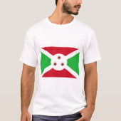 Burundi Flag T-shirt (Voorkant)
