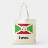 Burundi Flag Tote Bag (Achterkant)