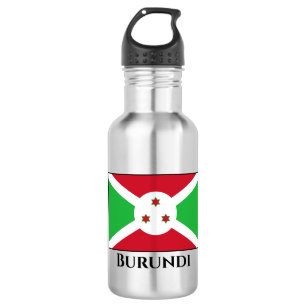 Burundi Flag Waterfles