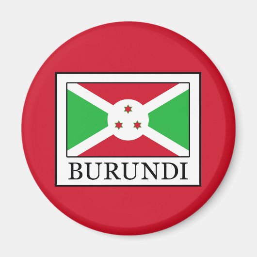 Burundi Magneet (Voorkant)