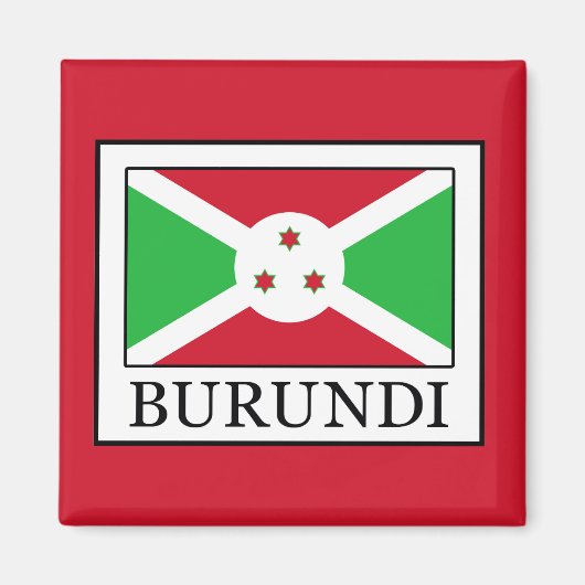 Burundi Magneet (Voorkant)