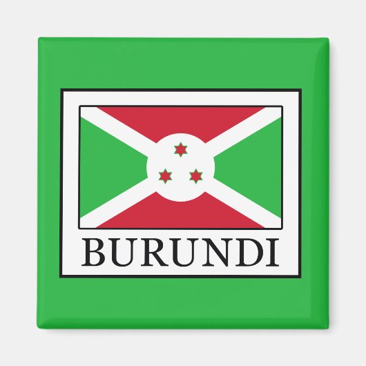 Burundi Magneet (Voorkant)