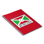 Burundi Notitieboek (Rechterzijde)