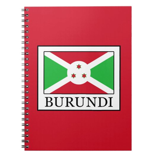 Burundi Notitieboek (Voorkant)