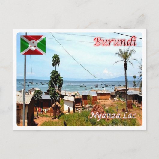 Burundi - Nyanza Lac - Briefkaart (Voorkant)