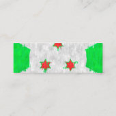 Burundi Oil Painting Drawing Contactkaartje (Achterkant)