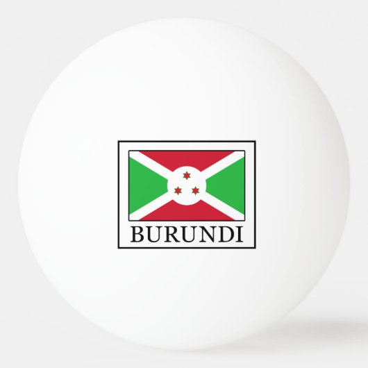Burundi Pingpongbal (Voorkant)
