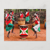 Burundi Reisansichtkaart Briefkaart (Voorkant)