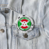 Burundi Round Emblem Ronde Button 7,6 Cm (In situ)