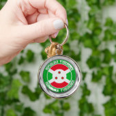 Burundi Round Emblem Sleutelhanger (Hand)
