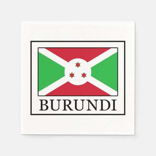 Burundi Servetten (Voorkant)
