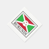 Burundi Servetten (Hoek)