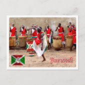 Burundi - Spectacle de Tambours - Briefkaart (Voorkant)