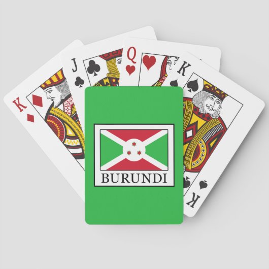 Burundi Speelkaarten (Achterkant)