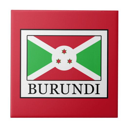 Burundi Tegeltje (Voorkant)