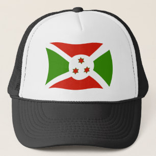 Burundi Vlag Hoed Trucker Pet