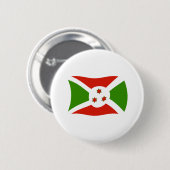 Burundi Vlag Knop Ronde Button 5,7 Cm (Voorkant /achterkant)