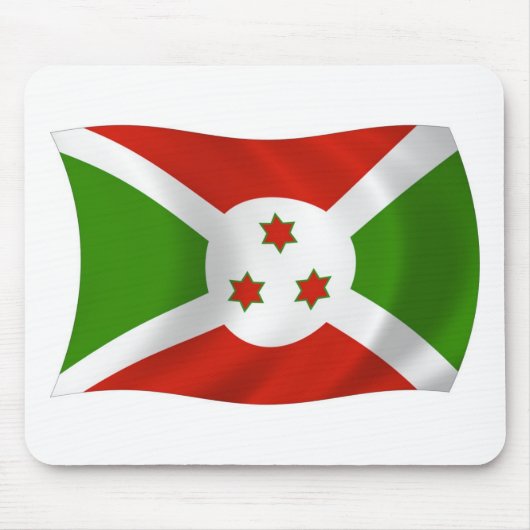 Burundi Vlag Muismat (Voorkant)