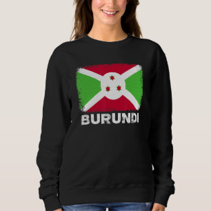 Burundi Vlag steunt Burundiaanse bevolking Vrouwen Trui