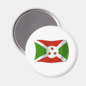 Burundi Vlagmagneet Magneet (Voorkant / Achterkant)