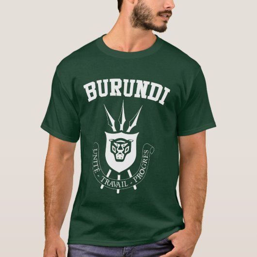 Burundi wapenstilstand t-shirt (Voorkant)