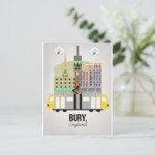 Bury Briefkaart (Staand voorkant)