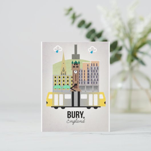 Bury Briefkaart (Staand voorkant)