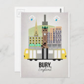 Bury Briefkaart (Voorkant / Achterkant)