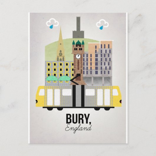 Bury Briefkaart (Voorkant)