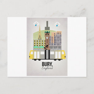 Bury Briefkaart