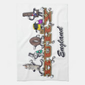 Bury-tekenfilmtekens Theedoek (Verticaal)