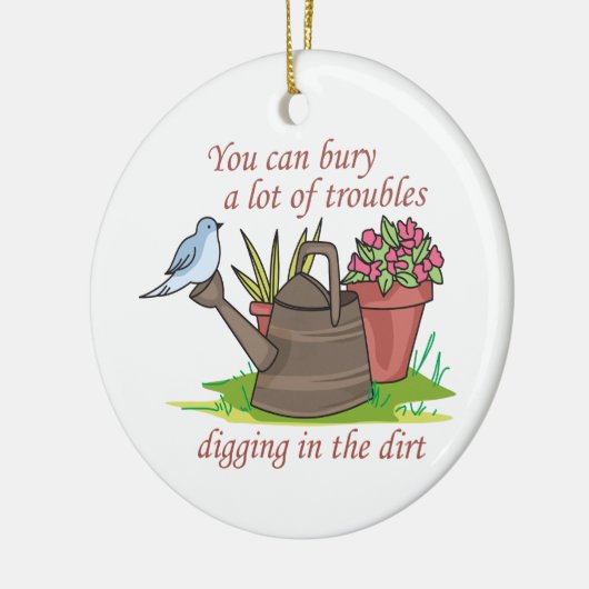 Bury Troubles Keramisch Ornament (Links)