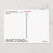 "Bury's ijskap" Briefkaart (Achterkant)