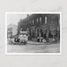 "Bury's ijskap" Briefkaart