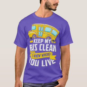 bus 24 t-shirt