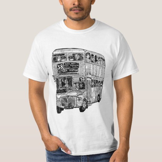 bus 38 t-shirt (Voorkant)
