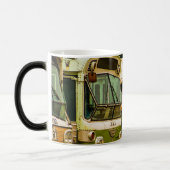 Bus Begraafplaats Zwart/Wit 325 ml Morfende Mok (Links)