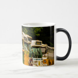 Bus Begraafplaats Zwart/Wit 325 ml Morfende Mok