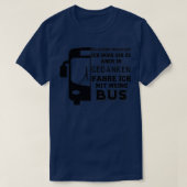 Bus-bestuurdersbus T-shirt (Design voorkant)