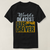 bus-bestuurdersbus t-shirt (Design voorkant)