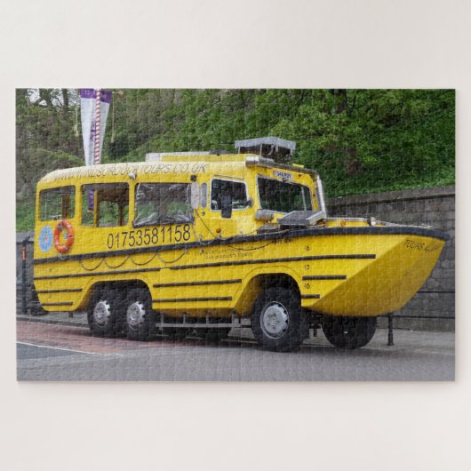 Bus Boat Jigzaag Puzzle Legpuzzel (Horizontaal)