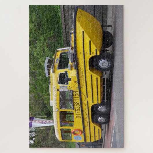 Bus Boat Jigzaag Puzzle Legpuzzel (Verticaal)