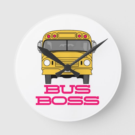 Bus Boss Ronde Klok (Voorkant)