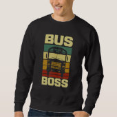 Bus Boss School Bus Driver Trui (Voorkant)