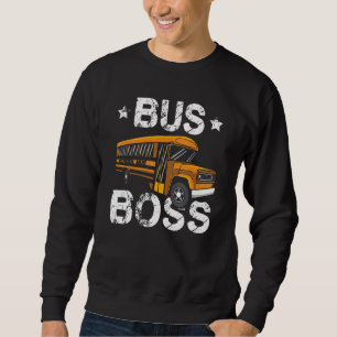 Bus Boss School Bus Passenger Student Bus D Trui