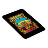 Bus boss - schoolbuswaardering magneet (Rechterzijde)