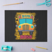 Bus boss - schoolbuswaardering tissuepapier (Craft)