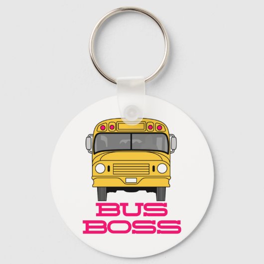 Bus Boss Sleutelhanger (Voorkant)